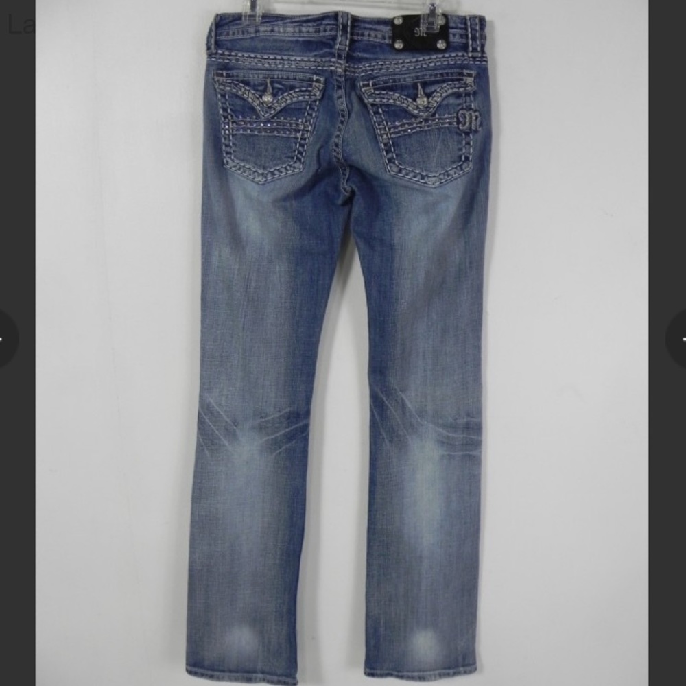 Ladies Miss Me Boot Cut Jeans, Size 31